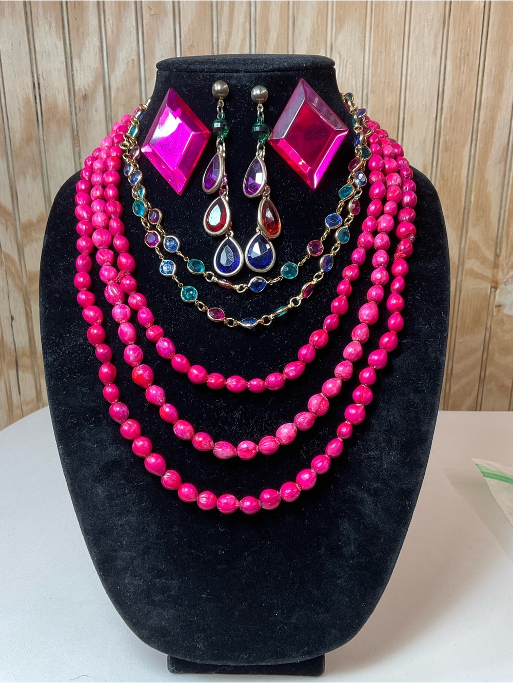 Vibrant Hot Pink Jewelry Bundle
